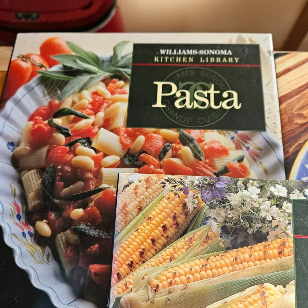 set of three Sonoma Williams cookbook collection